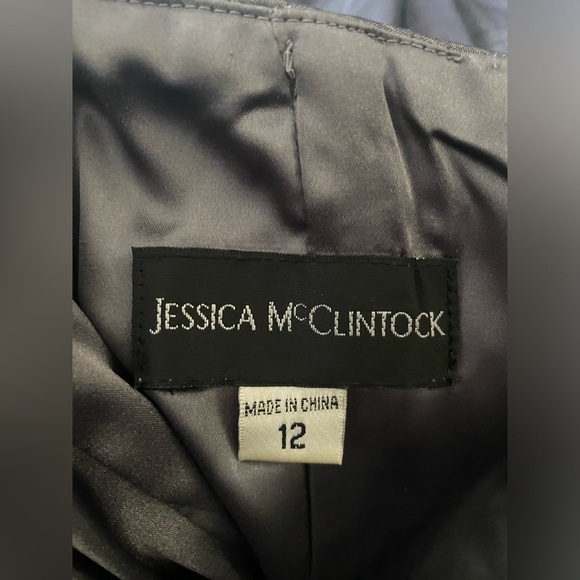 Formal Ruffled Mini Dress (see notes about sizing) - Picture 4 of 5